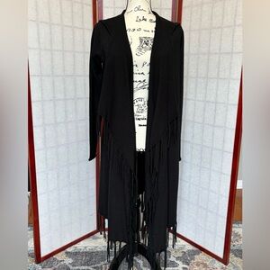 Long Hooded Sweater - EUC - Size Medium